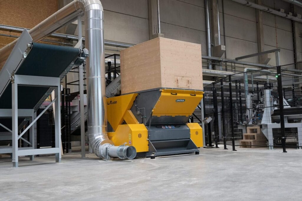 rozdrabniacz rębak do drewna Untha